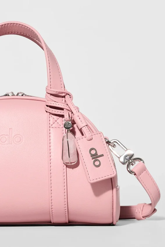 Alo Mini Odyssey – vintage-rosa läder