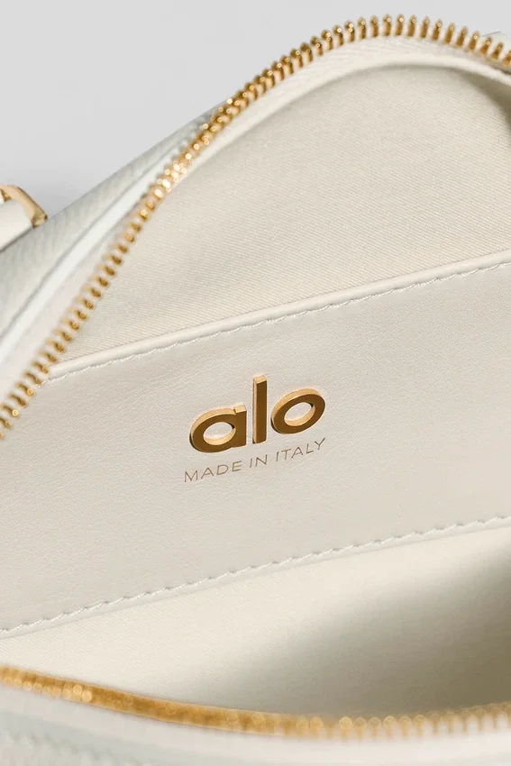 Alo Mini Voyage – benvitt läder