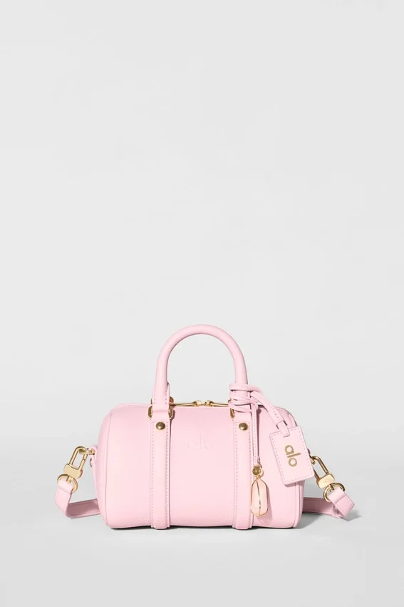 Alo Mini Voyage – solblekt rosa läder