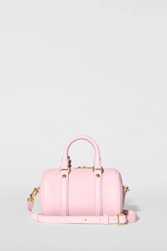 Alo Mini Voyage – solblekt rosa läder