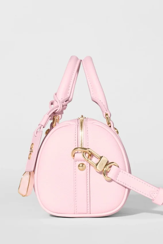 Alo Mini Voyage – solblekt rosa läder
