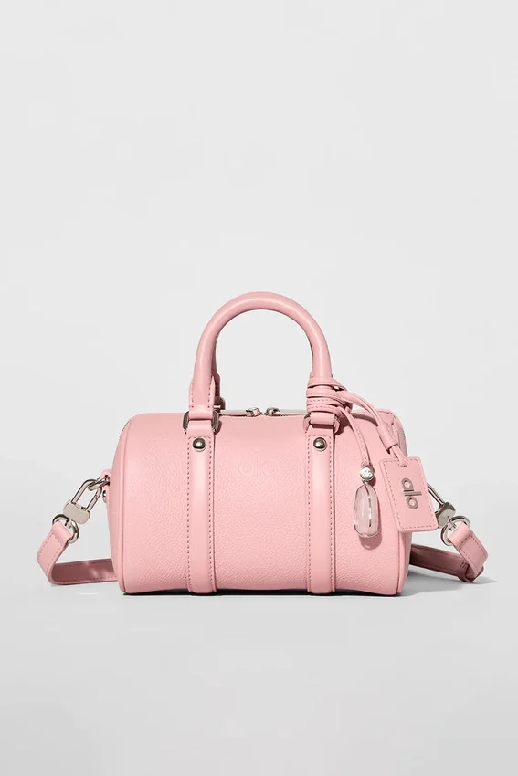 Alo Mini Voyage – vintage-rosa läder