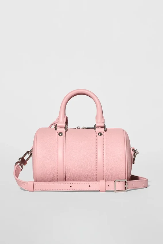 Alo Mini Voyage – vintage-rosa läder