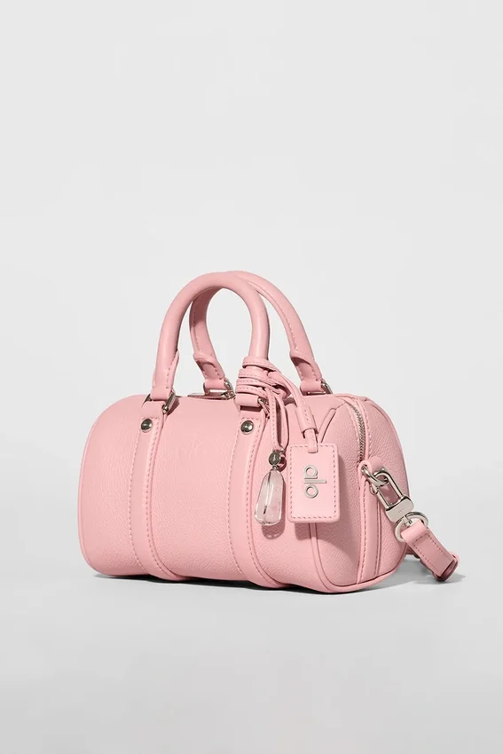 Alo Mini Voyage – vintage-rosa läder