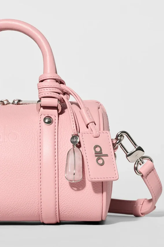 Alo Mini Voyage – vintage-rosa läder