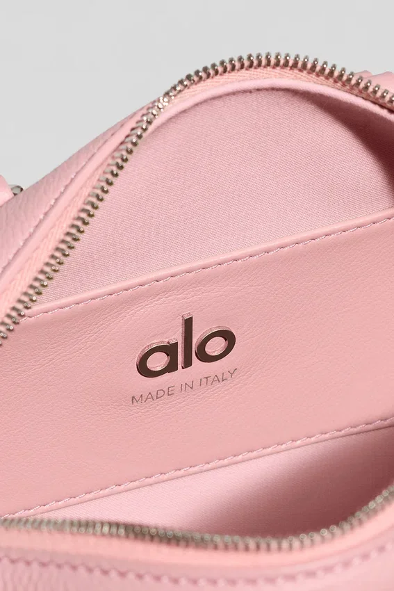 Alo Mini Voyage – vintage-rosa läder