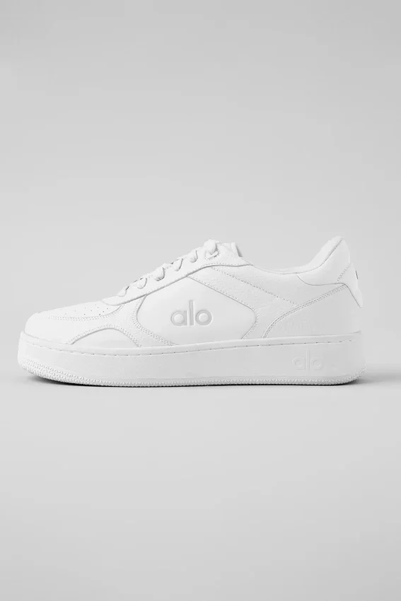 Alo Recovery Mode-sneaker – naturvit