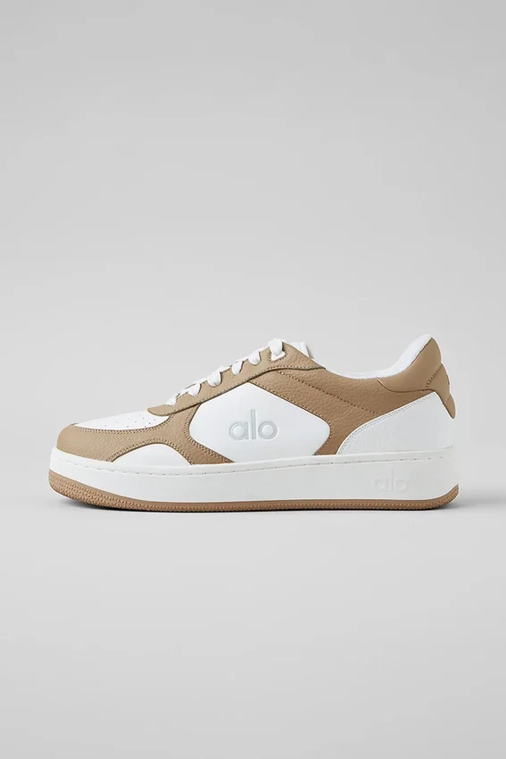 Alo Recovery Mode Sneakers – Gravel/Vit