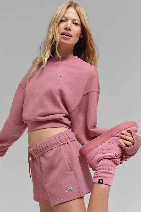 Alo Recovery Mode Sneakers – Pink Wild Rose