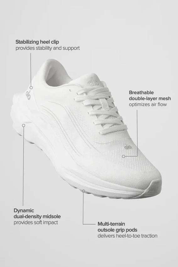 Alo Runner – Vit/Vit