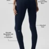 Alo Softsculpt 7/8 Define Legging – Navy