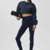 Alo Softsculpt 7/8 Define Legging – Navy