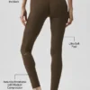 Alo Softsculpt 7/8 Define Leggings – Espresso