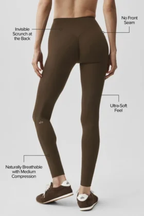 Alo Softsculpt 7/8 Define Leggings – Espresso