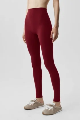 Alo Softsculpt 7/8 Define-leggings – Summer Romance Red
