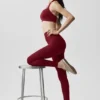 Alo Softsculpt 7/8 Define-leggings – Summer Romance Red