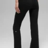 Alo Softsculpt 7/8-leggings med High-Waist och bootcut – svart