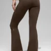 Alo Softsculpt 7/8-långa leggings med uppvikta ben – Espresso