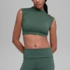Alo Softsculpt Capped out kortärmad tröja – Clover Green
