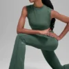 Alo Softsculpt Capped out kortärmad tröja – Clover Green