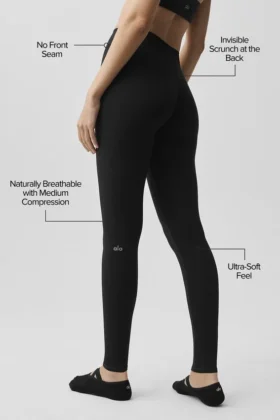 Alo Softsculpt Define Legging – Svart