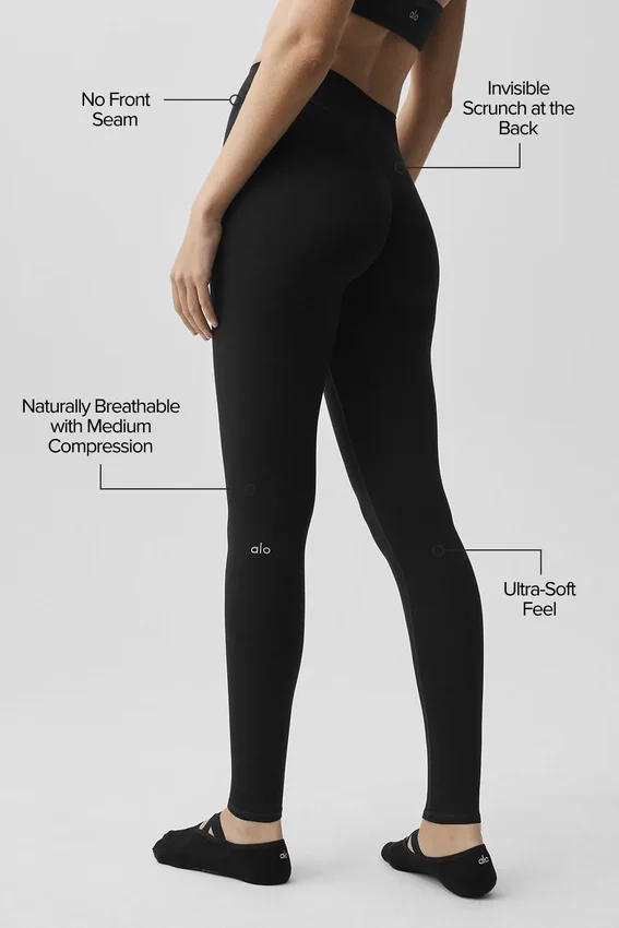 Alo Softsculpt Define Legging – Svart