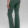 Alo Softsculpt Foldover Flare Legging – Clover Green