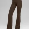Alo Softsculpt Foldover Flare Legging – Espresso