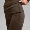 Alo Softsculpt Foldover Flare Legging – Espresso