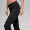 Alo Softsculpt Foldover Flare Legging – svart