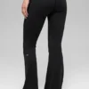 Alo Softsculpt Foldover Flare Legging – svart