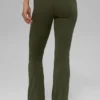 Alo Softsculpt High-Waist 7/8 Bootcut Leggings – olivgrön