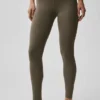 Alo Softsculpt High-Waist 7/8 Leggings – Olive Tree