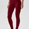 Alo Softsculpt High-Waist 7/8 Leggings – Summer Romance Red