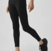 Alo Softsculpt High-Waist 7/8 Leggings – svart