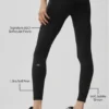 Alo Softsculpt High-Waist 7/8 Leggings – svart