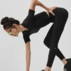 Alo Softsculpt High-Waist 7/8 Leggings – svart