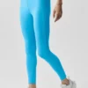 Alo Softsculpt High-Waist 7/8 Superset-Leggings – azurblå
