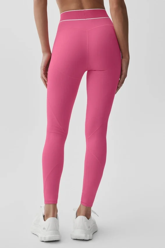 Alo Softsculpt High-Waist Amp It up-Leggings – Paradise Pink