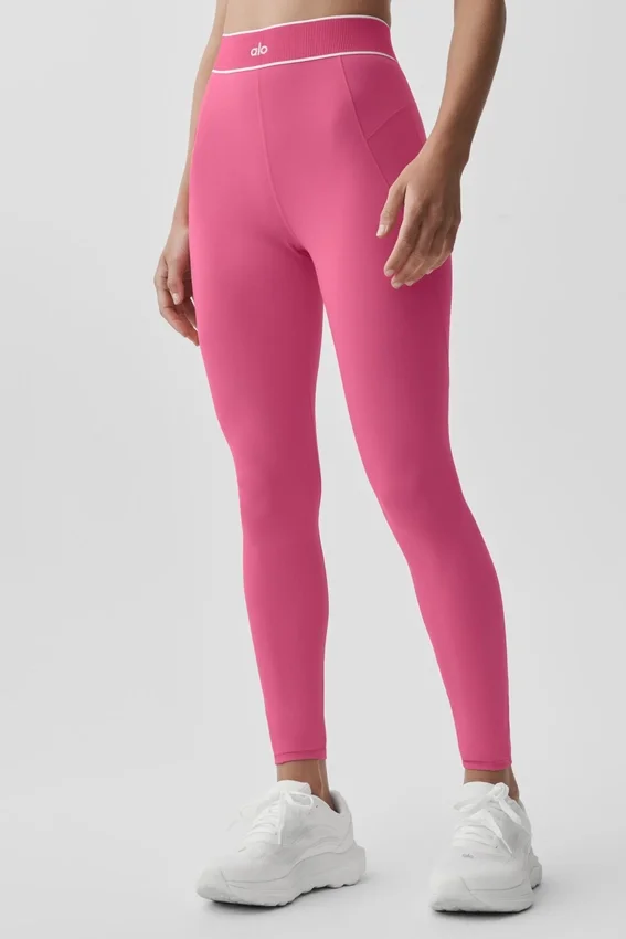 Alo Softsculpt High-Waist Amp It up-Leggings – Paradise Pink