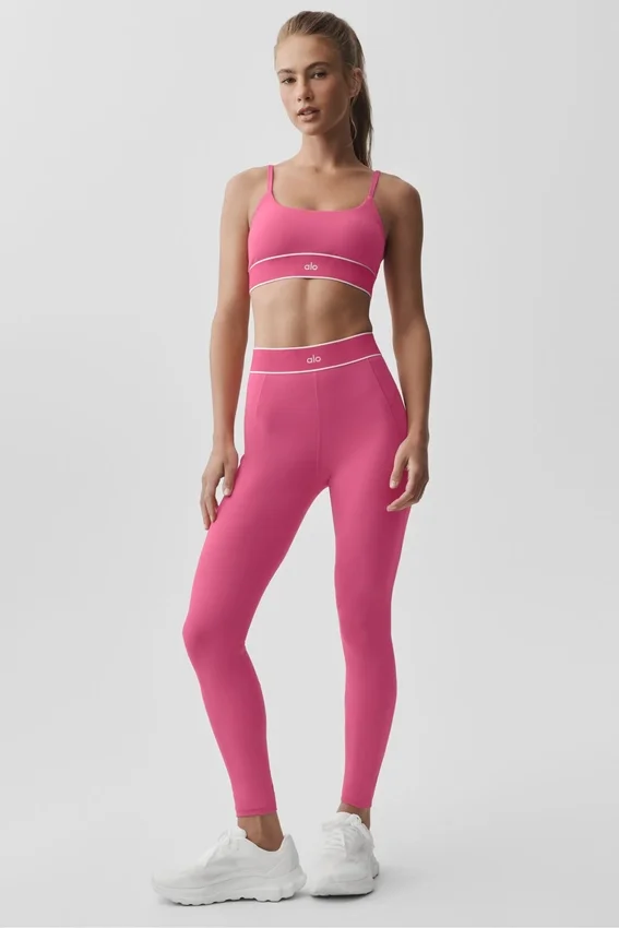 Alo Softsculpt High-Waist Amp It up-Leggings – Paradise Pink