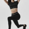 Alo Softsculpt High-Waist Amp It up-leggings – svart