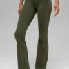 Alo Softsculpt High-Waist Bootcut Leggings – olivgrön