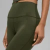 Alo Softsculpt High-Waist Bootcut Leggings – olivgrön