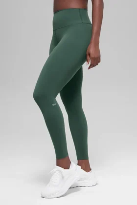 Alo Softsculpt High-Waist Leggings – Clover Green