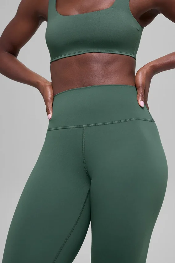 Alo Softsculpt High-Waist Leggings – Clover Green