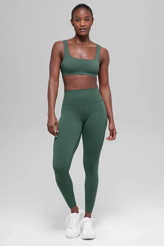 Alo Softsculpt High-Waist Leggings – Clover Green