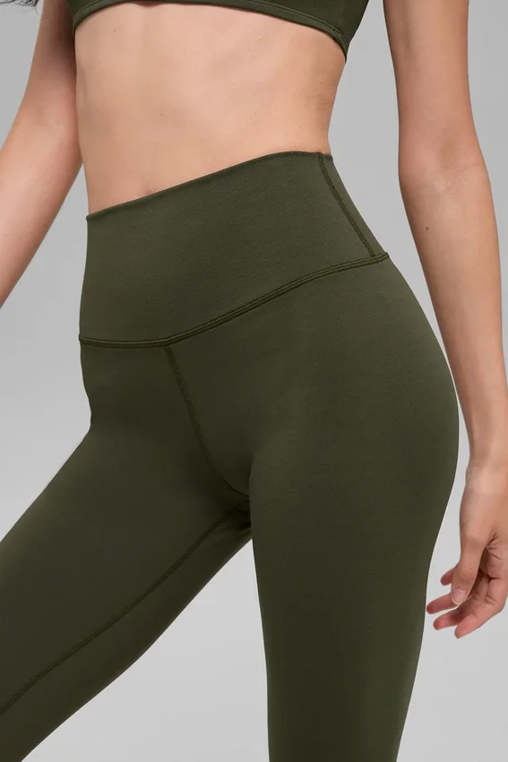 Alo Softsculpt High-Waist Leggings – Green Olive
