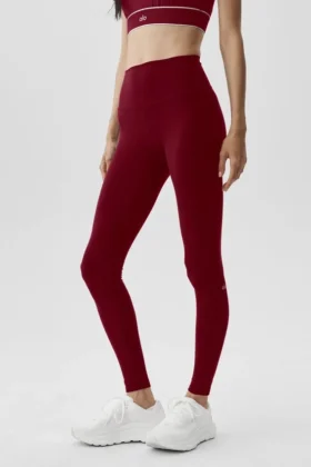 Alo Softsculpt High-Waist Leggings – Summer Romance Red