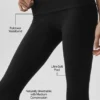 Alo Softsculpt Low-Rise Foldover Capri – Svart